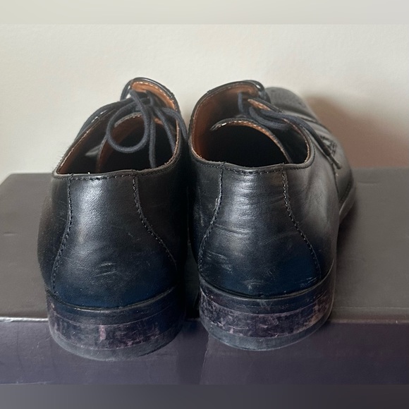 Tasso Elba Men's Brown Antonio Cap Toe Derbys N5314 Size 9M - Picture 5 of 6